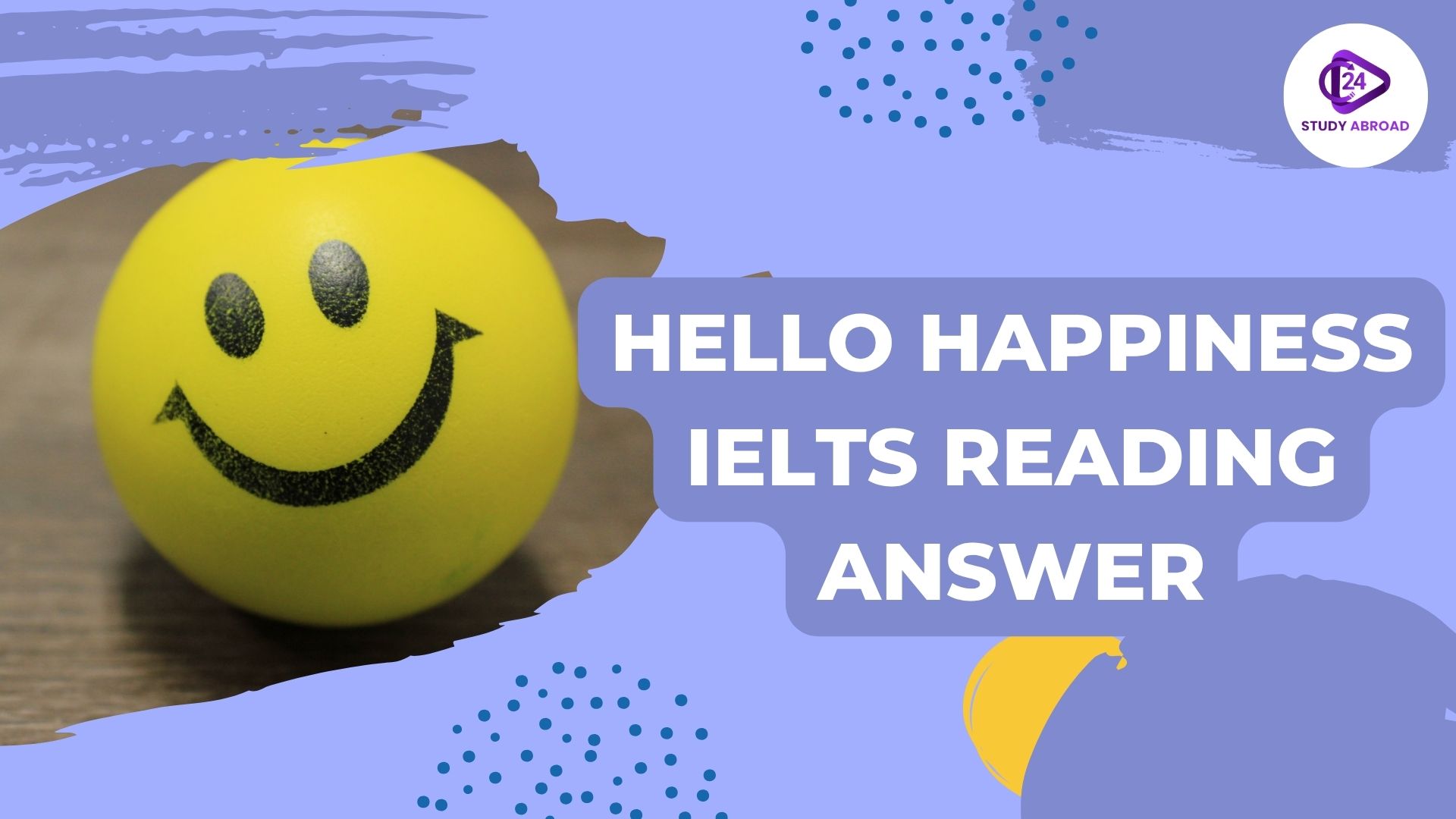 Hello Happiness IELTS Reading Answer