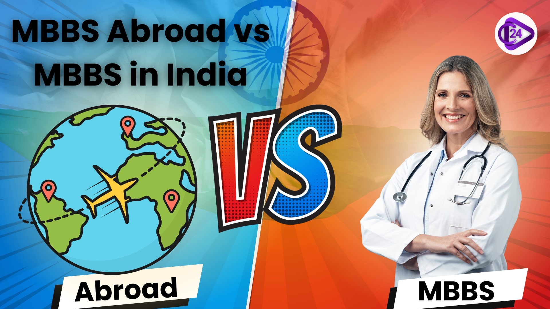 MBBS Abroad vs MBBS in India 2025: Cost, Admission, Pros & Cons MBBS Abroad vs MBBS in India