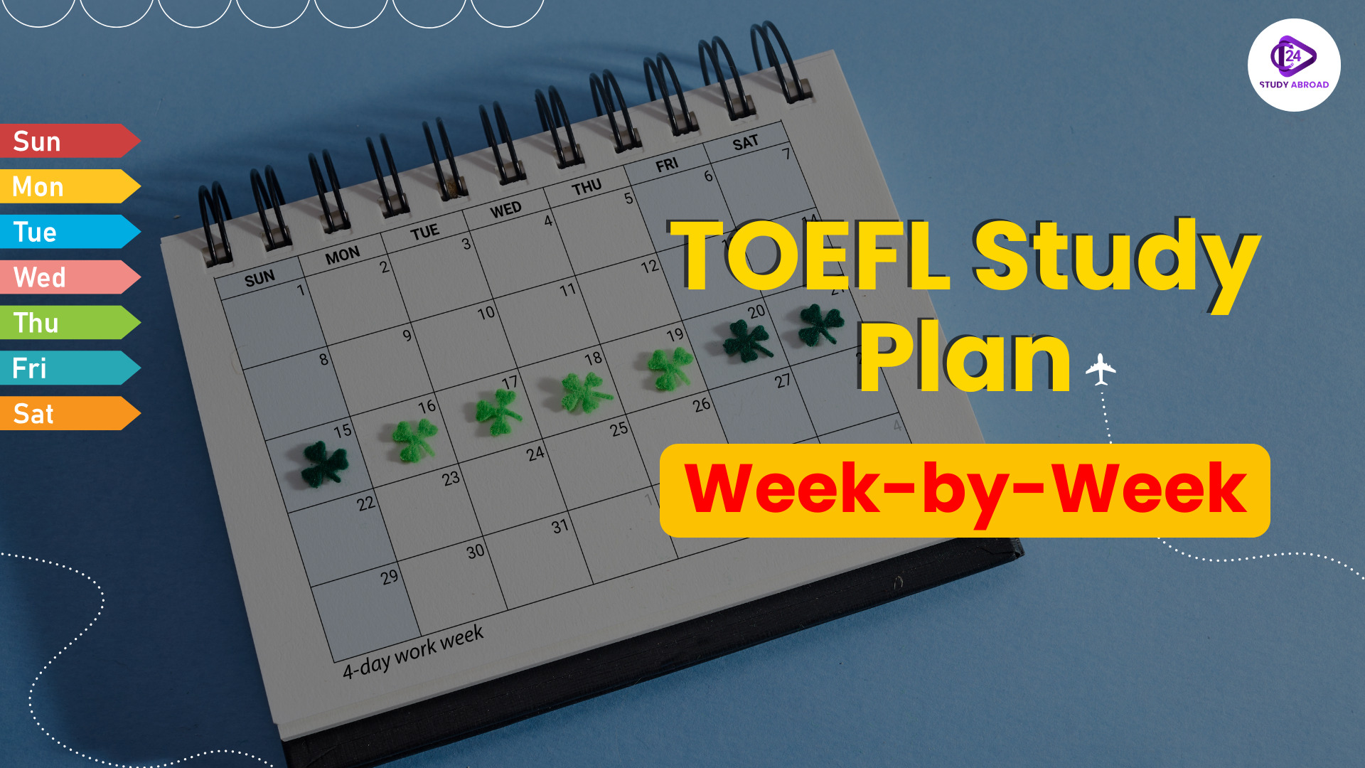 TOEFL Study Plan Week-by-Week